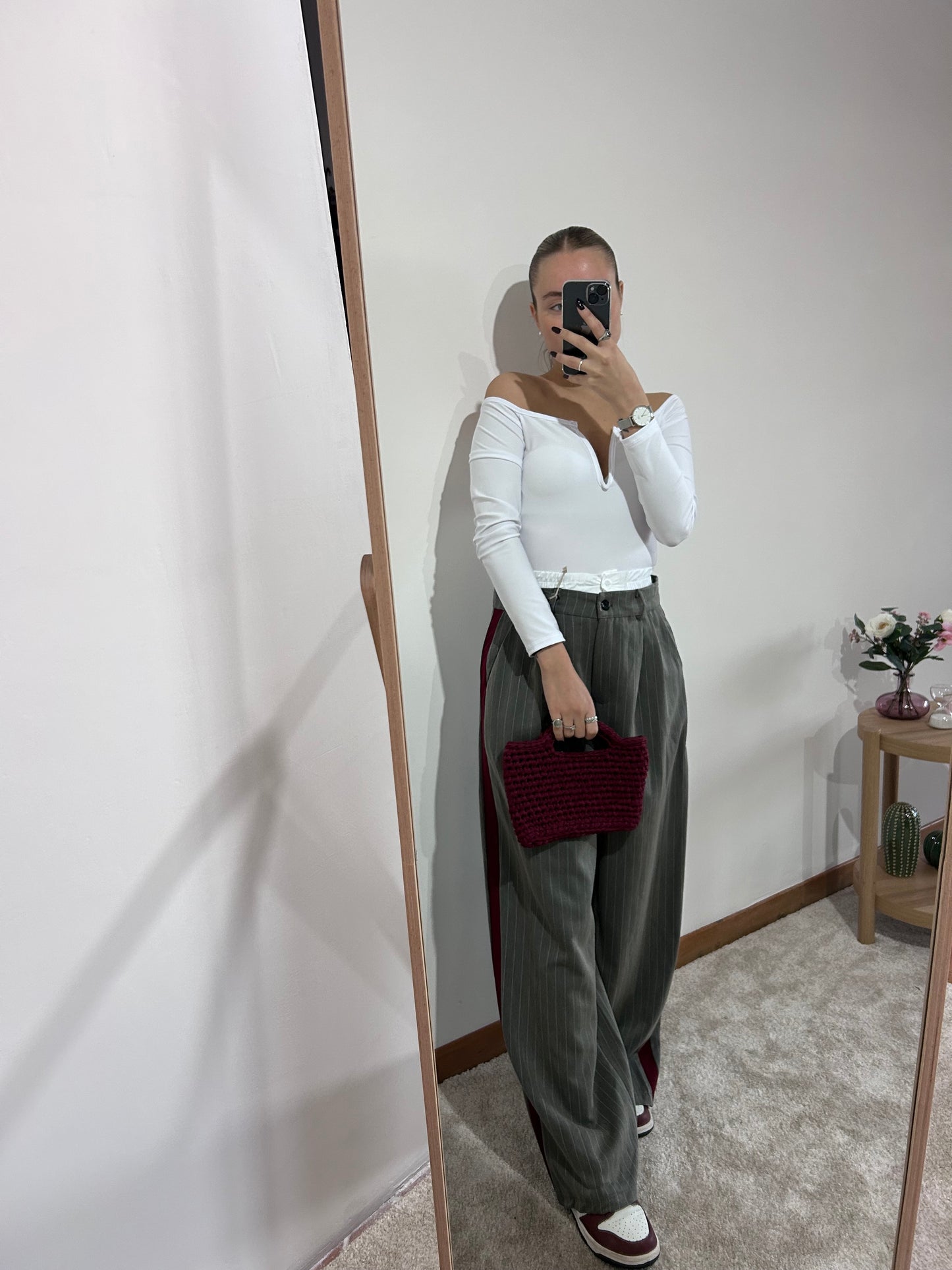 PANTALONE GESSATO